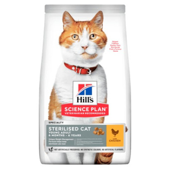 HILL'S Science Plan Adult Sterilised Cat con Pollo 300 gr.