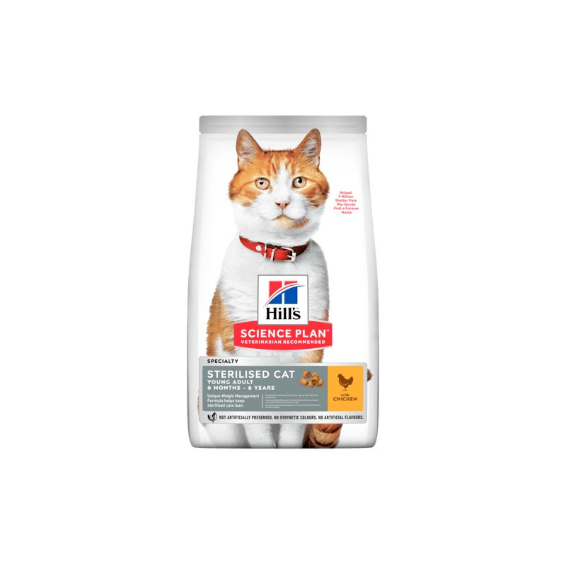 HILL'S Science Plan Adult Sterilised Cat con Pollo 300 gr. - 