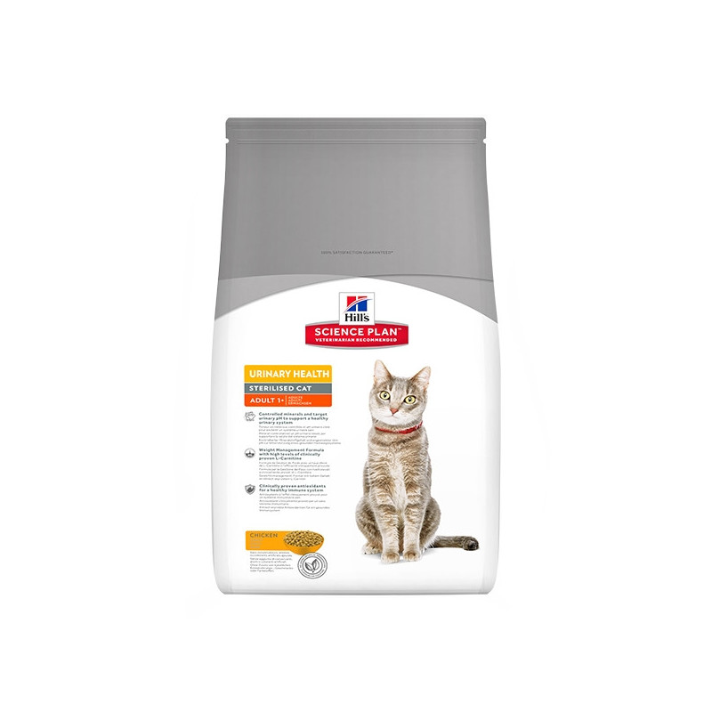 HILL'S Science Plan Adult Urinary Health Sterilised Cat con Pollo 1,5 kg. - 