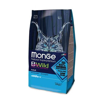 MONGE BWild Adult con Acciughe 1,50 kg. - 