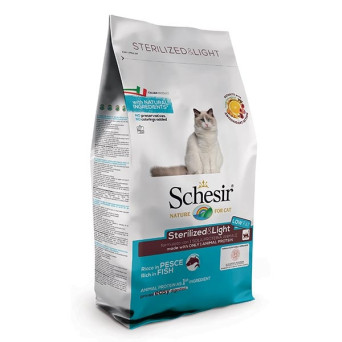 Schesir Sterilized & Light with Fish 400 gr.