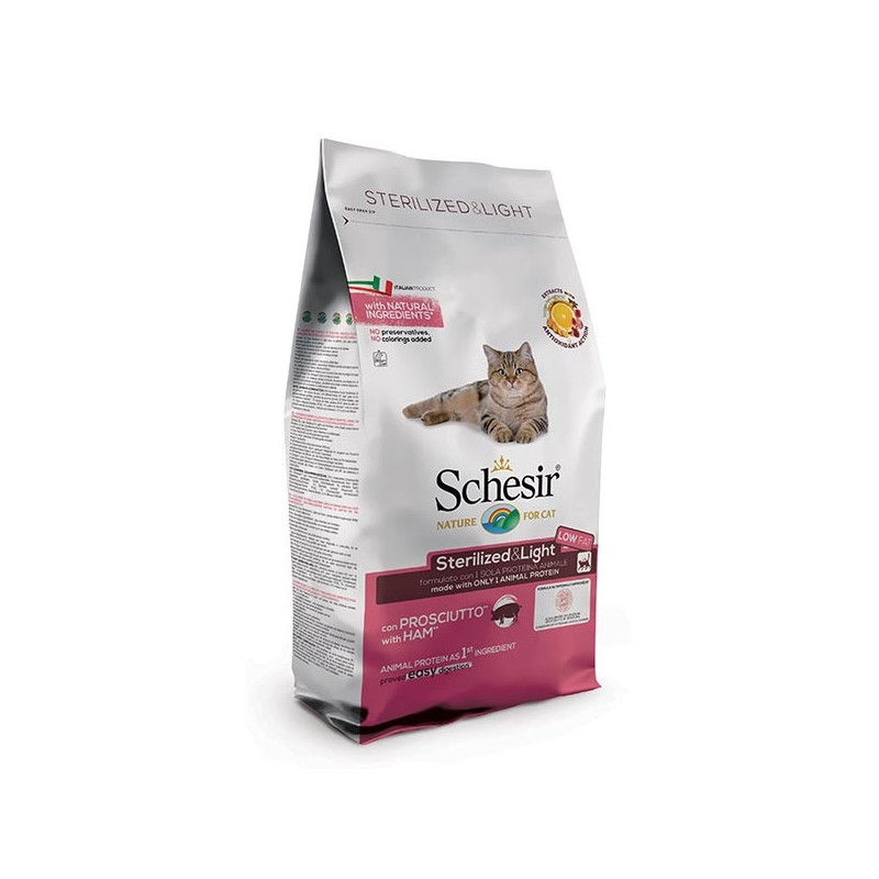 SCHESIR Sterilized & Light con Prosciutto 400 gr. - 