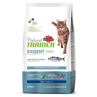 TRAINER Natural Cat Exigent Adult mit Blaufisch 300 gr.