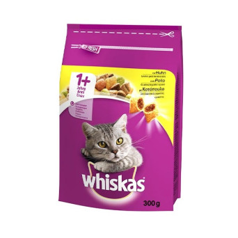 WHISKAS 1+ Kroketten mit Huhn 1,40 kg.