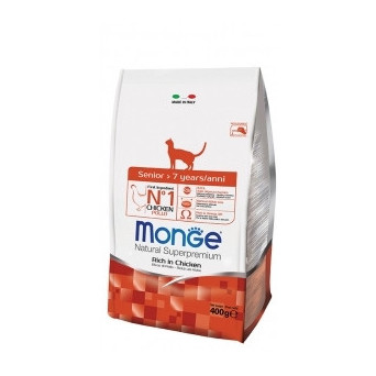 MONGE Natural Superpremium Senior Ricco di Pollo 1,5 kg.