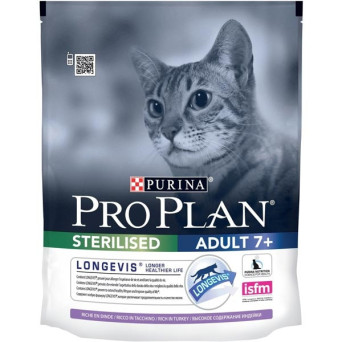 PURINA Pro Plan Sterilised 7+ con Tacchino 400 gr. - 