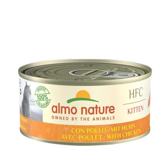 ALMO NATURE HFC Komplettes Kätzchen mit Huhn 150 gr.