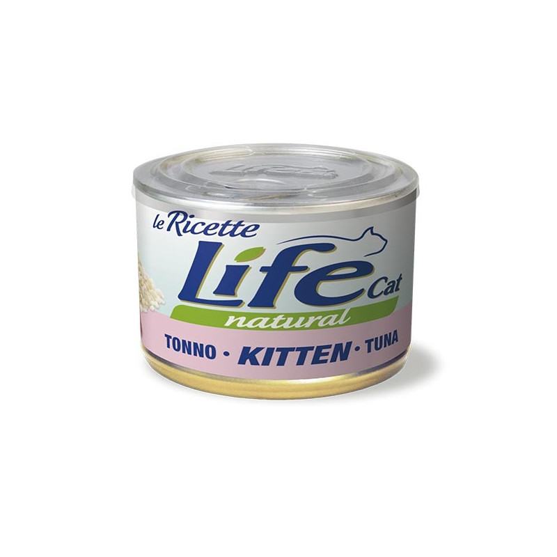 LIFE PET CARE Life Cat Le Ricette Kitten con Tonno 150 gr. - 