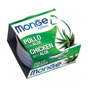 MONGE Natural Superpremium Fruits Kitten con Pollo e Aloe 80 gr.