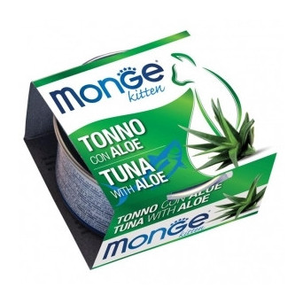 MONGE Natural Superpremium Fruits Kitten con Tonno e Aloe 80 gr. - 