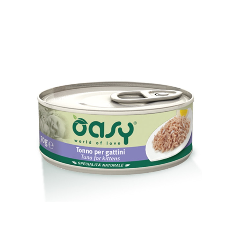 OASY Specialità Naturale Tonno per Gattini 70 gr. - 