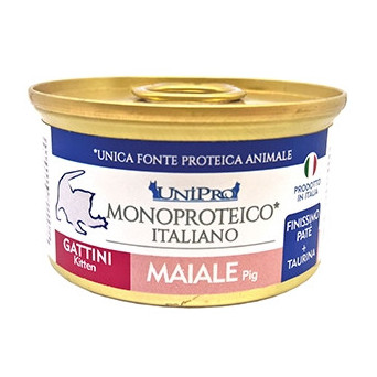 UNIPRO  Unicamente Kitten Maiale 85 gr. - 