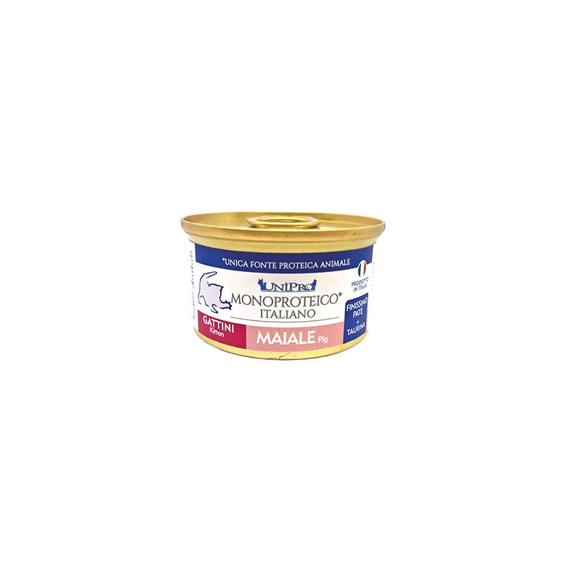 UNIPRO  Unicamente Kitten Maiale 85 gr. - 