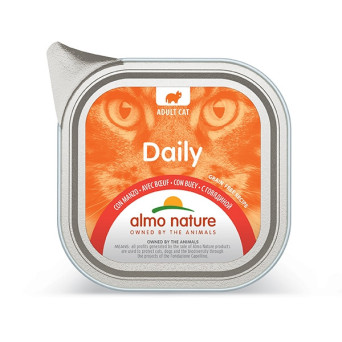 ALMO NATURE Tagesmenü mit Rindfleisch 100 gr.