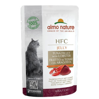 ALMO NATURE HFC Jelly Filetto di Tonno e Aragosta 55 gr. - 