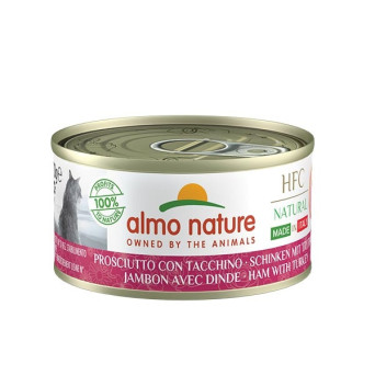 ALMO NATURE HFC Natural Made in Italy Prosciutto con Tacchino 70 gr.