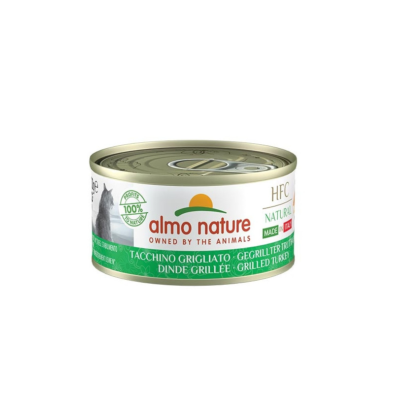 ALMO NATURE  HFC Natural Made in Italy Tacchino Grigliato 70 gr. - 