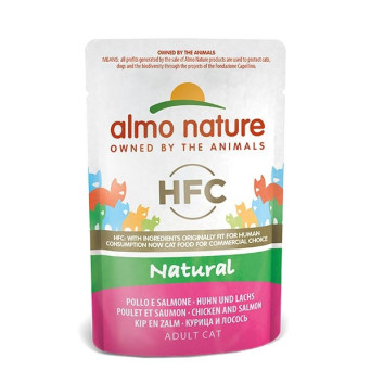 ALMO NATURE HFC Natural Chicken and Salmon 55 gr.