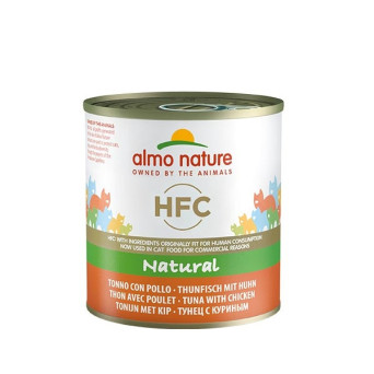 ALMO NATURE HFC Natürlicher Thunfisch mit Huhn 280 gr.