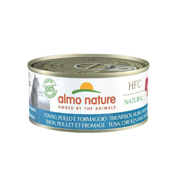 Almo Nature HFC Natural Tonno, Pollo e Formaggioi 150 gr.