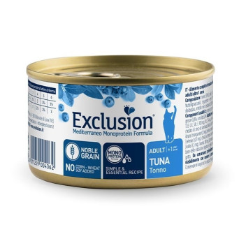 EXCLUSION Mediterraneo Monoprotein Adult All Breeds Tonno 85 gr. - 