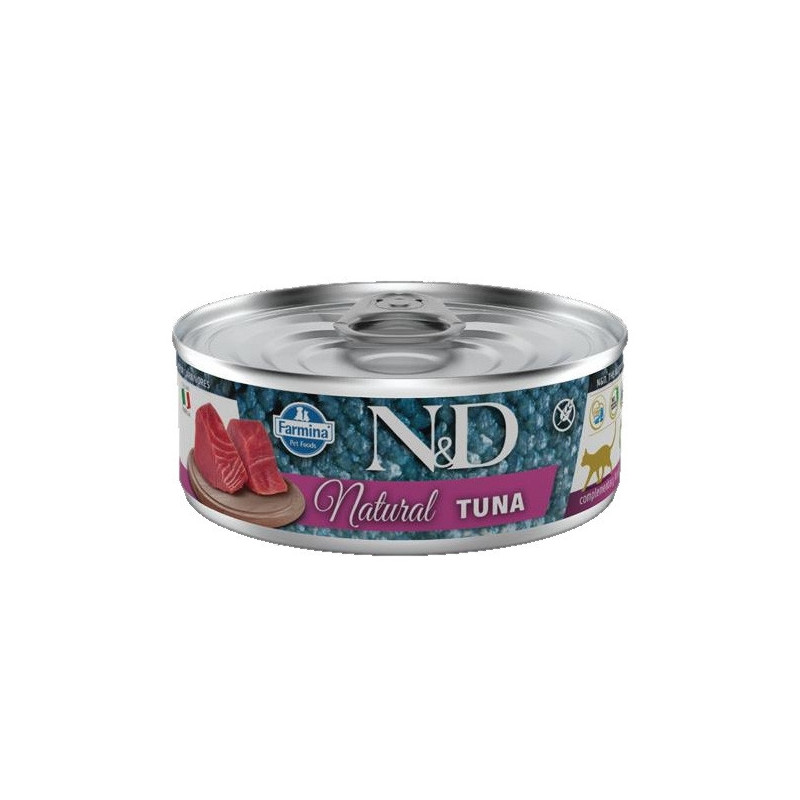 FARMINA N&D NATURAL Tonno 80 gr. - 