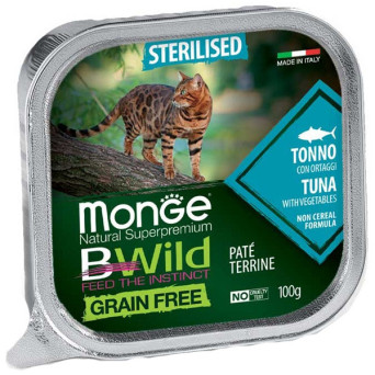 MONGE BWild Adult Paté...