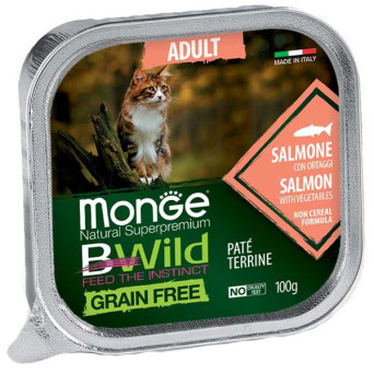 MONGE BWild Adult Paté...