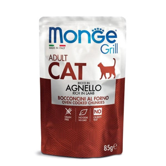 MONGE Grill Adult Chunks in...