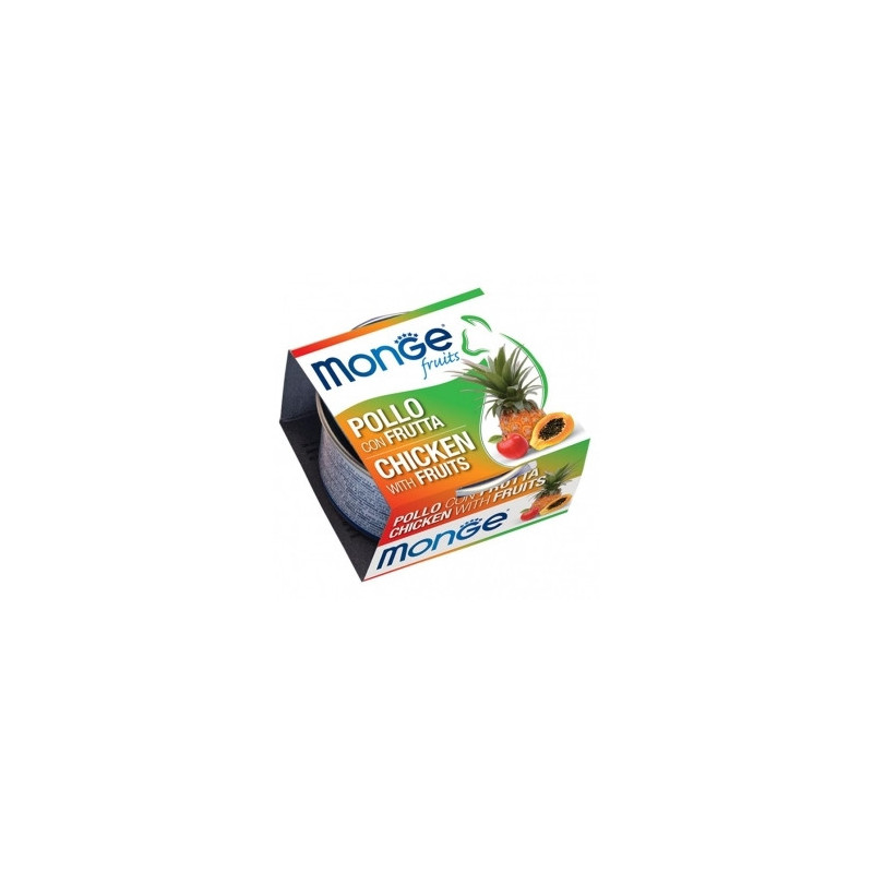 MONGE Natural Superpremium Fruits Pollo con Frutta 80 gr. - 