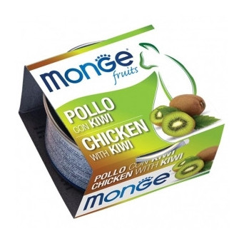 MONGE Natural Superpremium Fruits Pollo con Kiwi 80 gr.