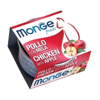 MONGE Natural Superpremium Fruits Pollo con Mela 80 gr. - 