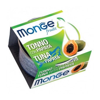 MONGE Natural Superpremium Fruits Thunfisch mit Papaya 80 gr.