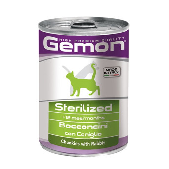 MONGE Sterilized Bocconcini con Coniglio 415 gr.