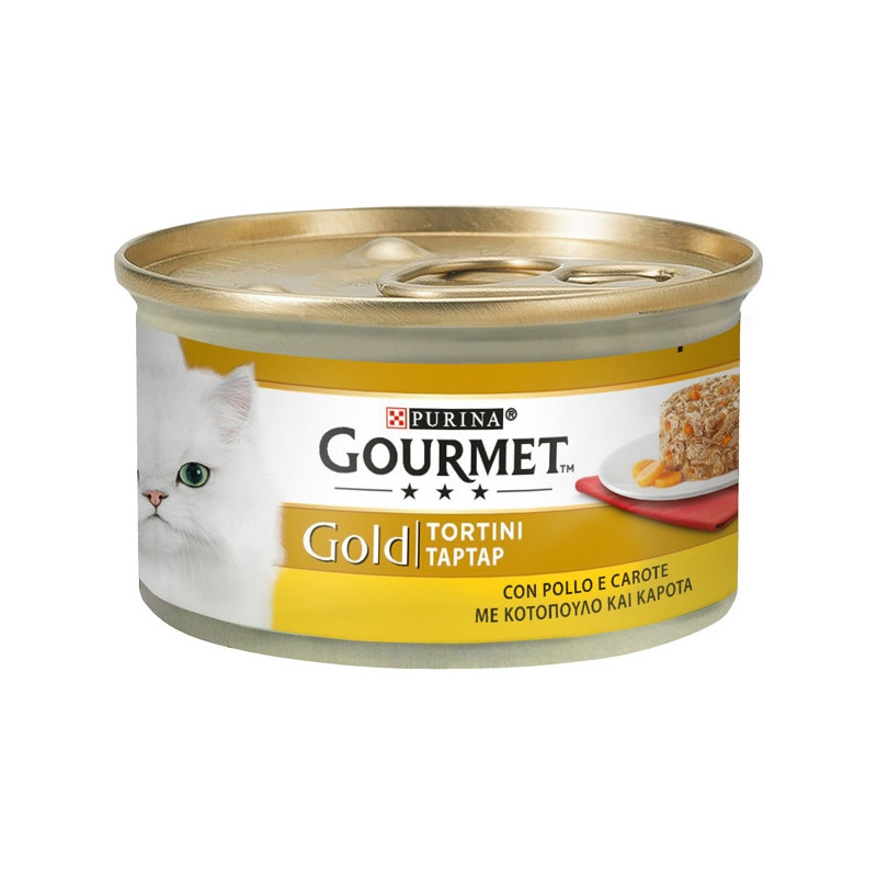 PURINA Gold Tortini con Pollo e Carote 85 gr. - 