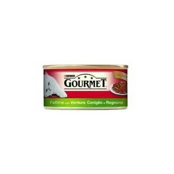 PURINA Gourmet Fettine con Verdure Coniglio e Rognone 195 gr. - 