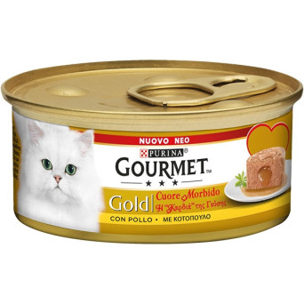 PURINA Gourmet Gold Cuore Morbido con Pollo 85 gr. - 