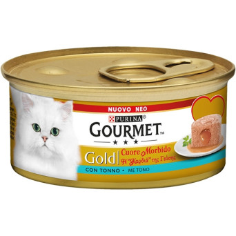 PURINA Gourmet Gold Cuore Morbido con Tonno 85 gr. - 