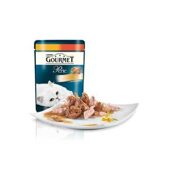 PURINA Gourmet Perle Duetti con Manzo e Pollo 85 gr.