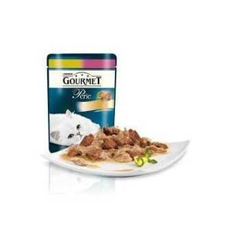 PURINA Gourmet Perle Duetti con Vitello e Anatra 85 gr.