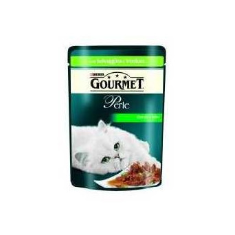 PURINA Gourmet Perle Filetti in Salsa con Verdure e Selvaggina 85 gr. - 