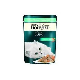 PURINA Gourmet Perle Piaceri Del Mare con Platessa e Gamberetti Interi 85 gr. - 