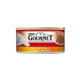 PURINA Gourmet Tocchetti Mignon con Pollo e Tacchino 195 gr.