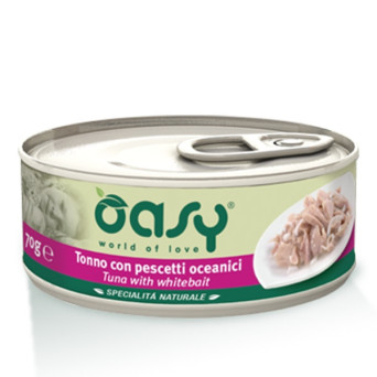 OASY Tuna with Ocean Fish 70 gr.