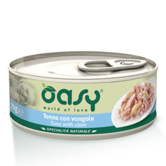 OASY Natural Specialty Tuna with Clams 150 gr.