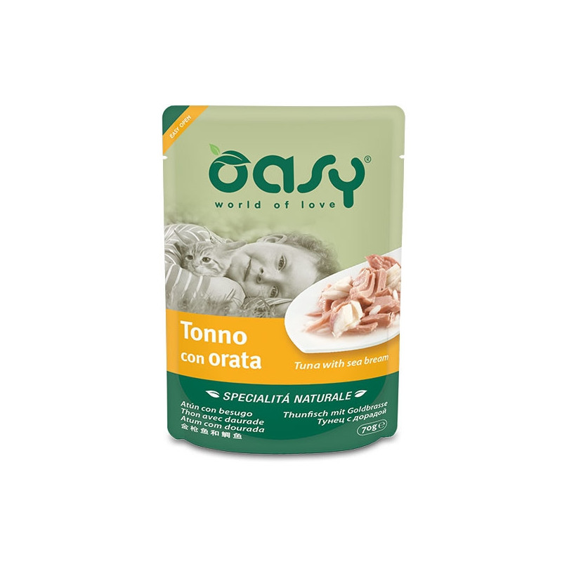 OASY Specialità Naturale Tonno con Orata 70 gr. - 