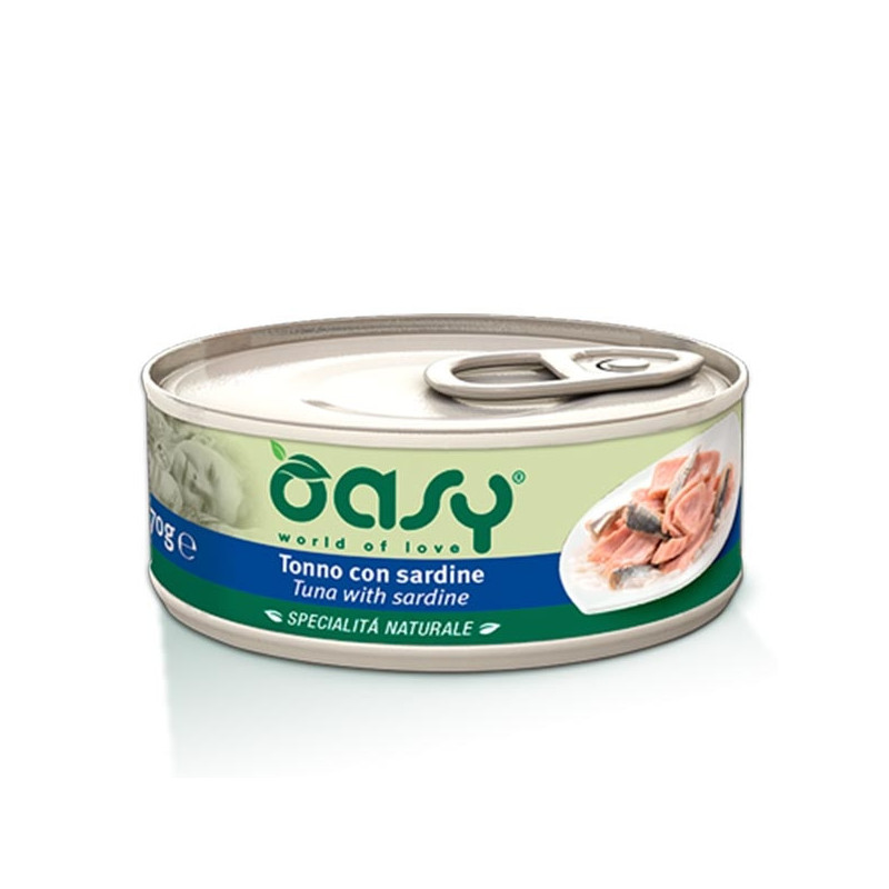 OASY Specialità Naturale Tonno con Sardine 150 gr. - 