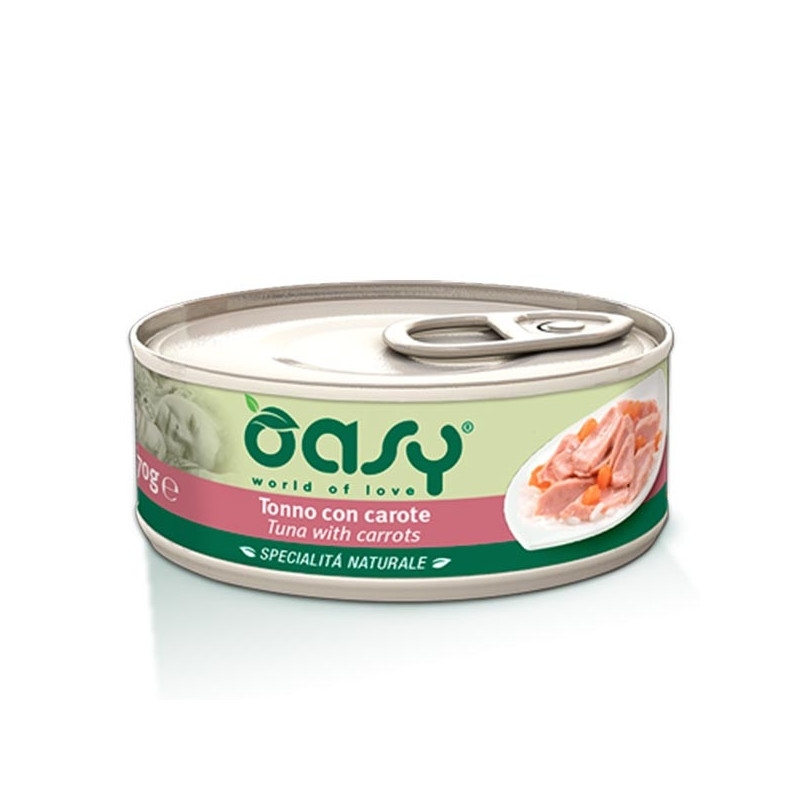 OASY Specialità Naturale Tonno con Carote 150 gr. - 