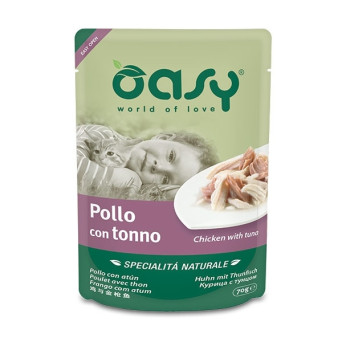 OASY Specialità Naturale Pollo con Tonno 70 gr.