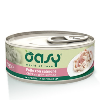 OASY Specialità Naturale Pollo con Salmone 150 gr. - 